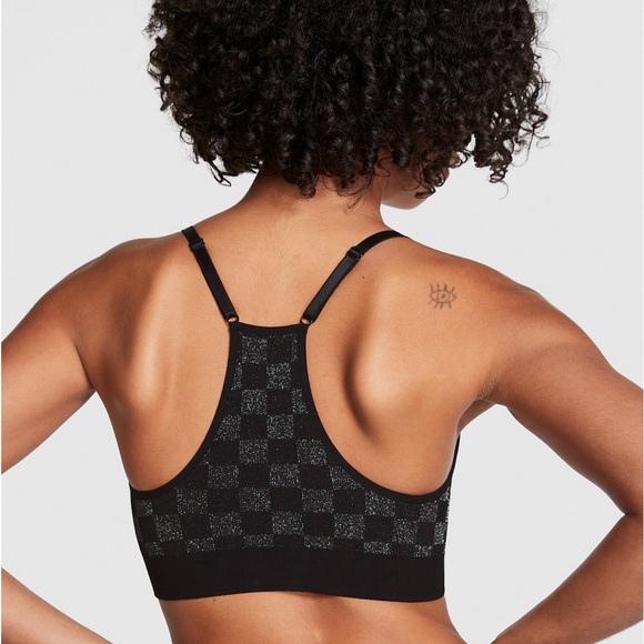 2PC Set-Victoria’s Secret Pink Seamless High Waisted Leggings W/Sports Bra Sz.XS - Picture 4 of 5